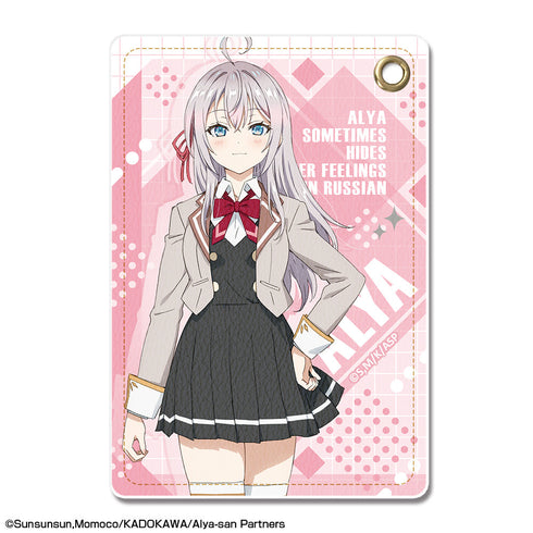『時々ボソッとロシア語でデレる隣のアーリャさん』レザーパスケース デザイン01(アーリャ/A)【202503再販】